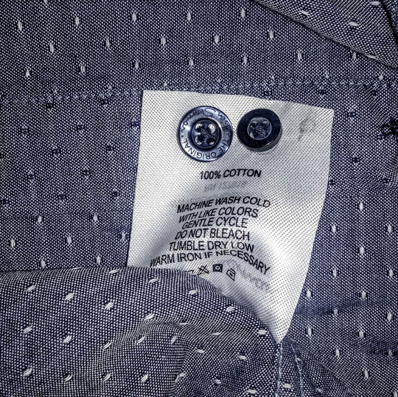 Ben Sherman Dobby Dot French Collar Shirt - Picture 5 of 7